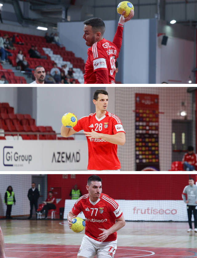 Guilherme Cabral, Filip Taleski e Egon Hanusz