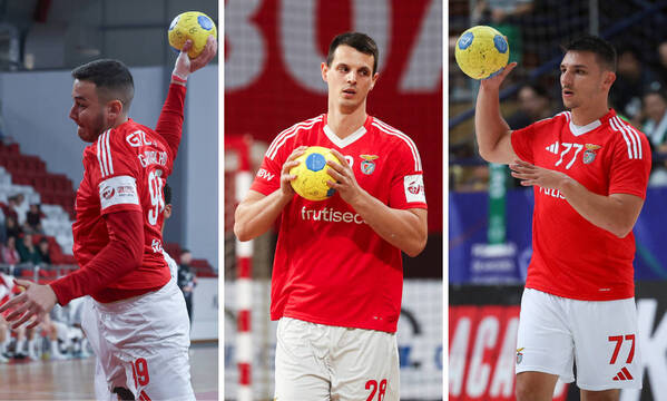 Guilherme Cabral, Filip Taleski e Egon Hanusz