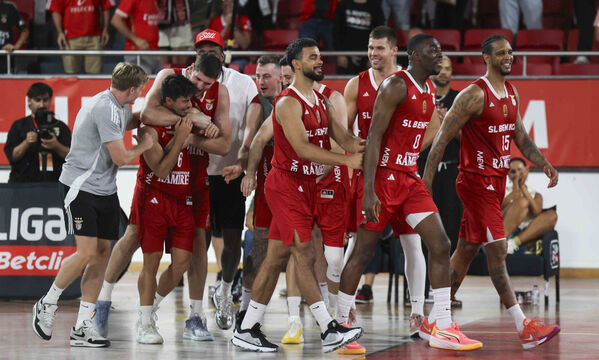 Festejos do Benfica