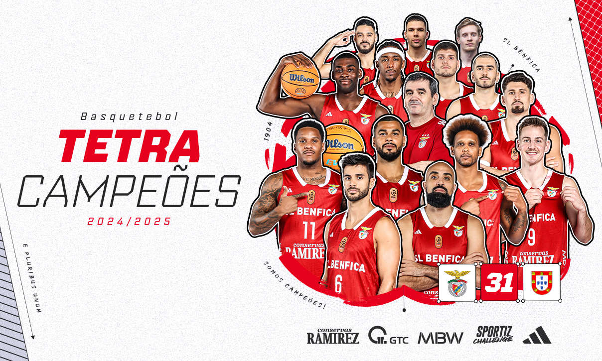 Tetracampeões, Benfica