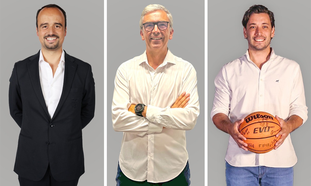 Miguel Campos, José Jardim e Tomás Barroso