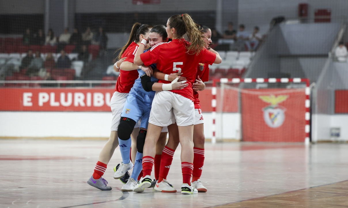 Benfica formação futsal feminino