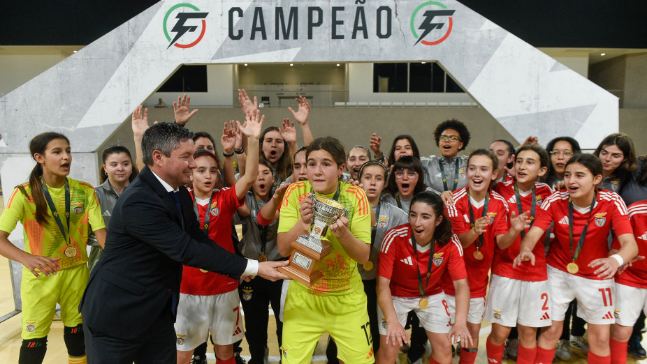 Futsal: equipa Sub-15 do Benfica