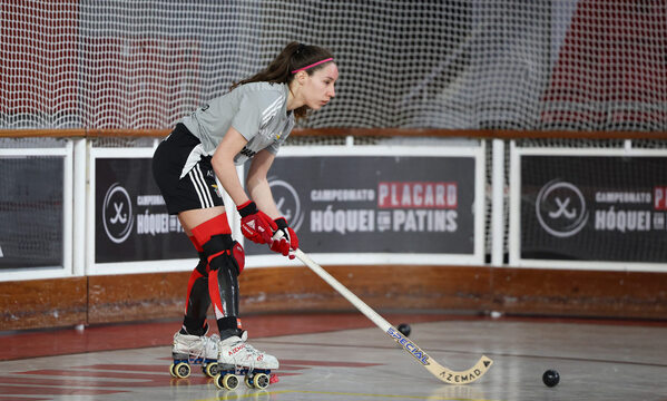 H&#243;quei em patins feminino