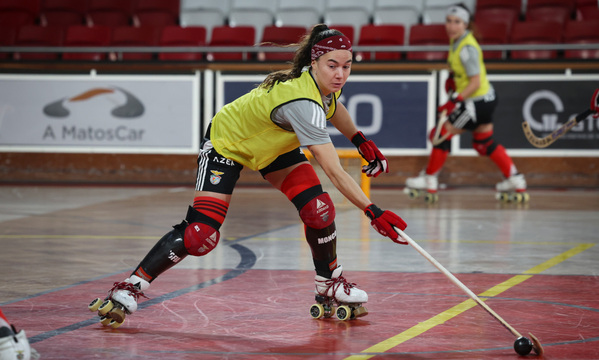 H&#243;quei em patins feminino