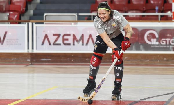 H&#243;quei em patins feminino