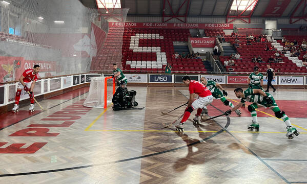 Jogo intenso no Pavilh&#227;o Fidelidade
