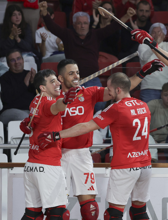 Festejos do Benfica