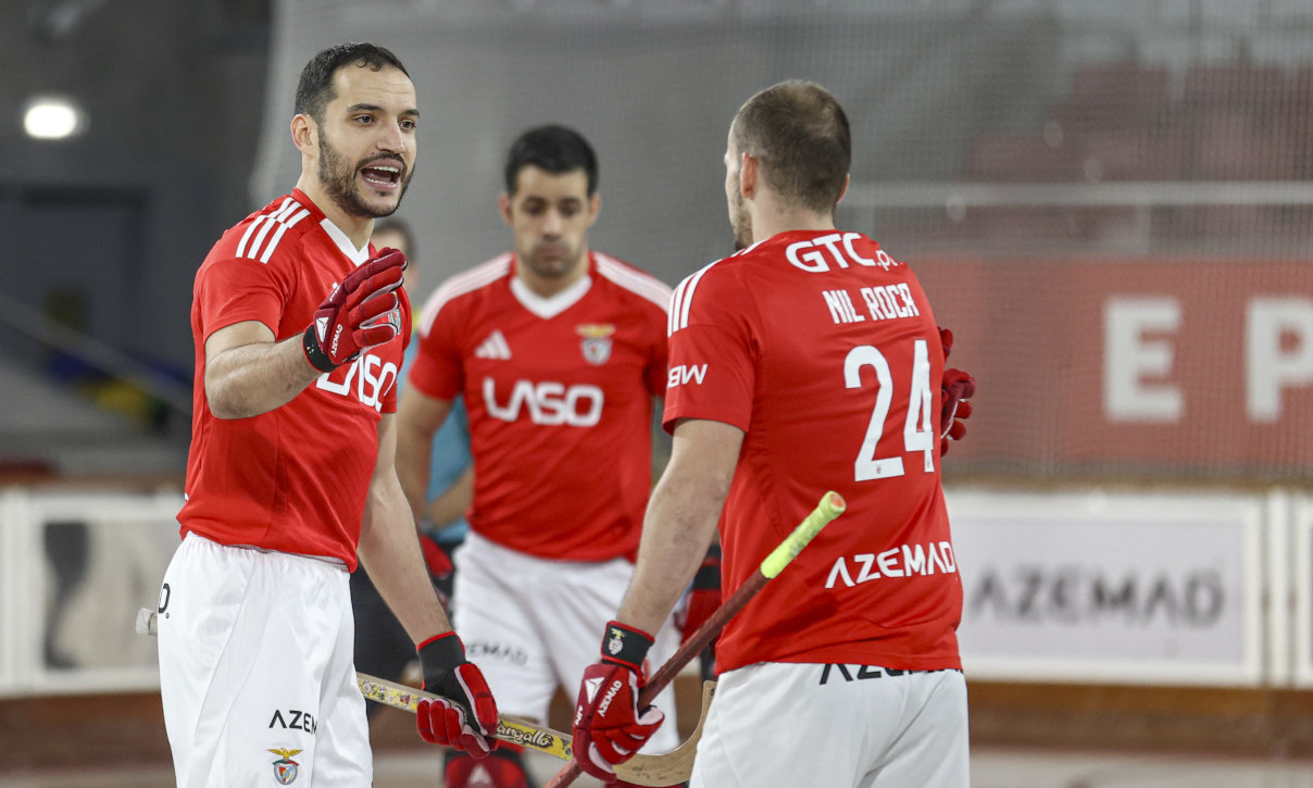 Festejo do Benfica