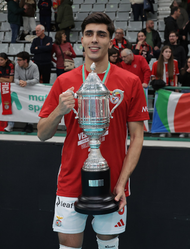 Francisco Leit&#227;o aquando da conquista da Ta&#231;a de Portugal 2024/25