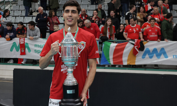 Francisco Leit&#227;o aquando da conquista da Ta&#231;a de Portugal 2024/25