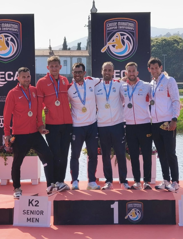 Fernando Pimenta no pódio