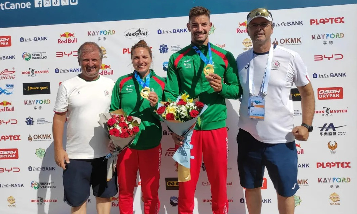 Teresa Portela e Messias Baptista Campeões do Mundo