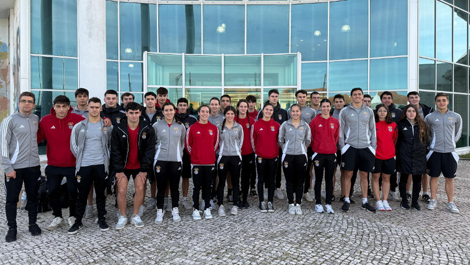 Equipa de natação do Benfica