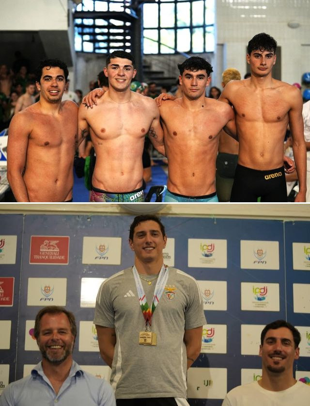 O Benfica conquistou 43 medalhas