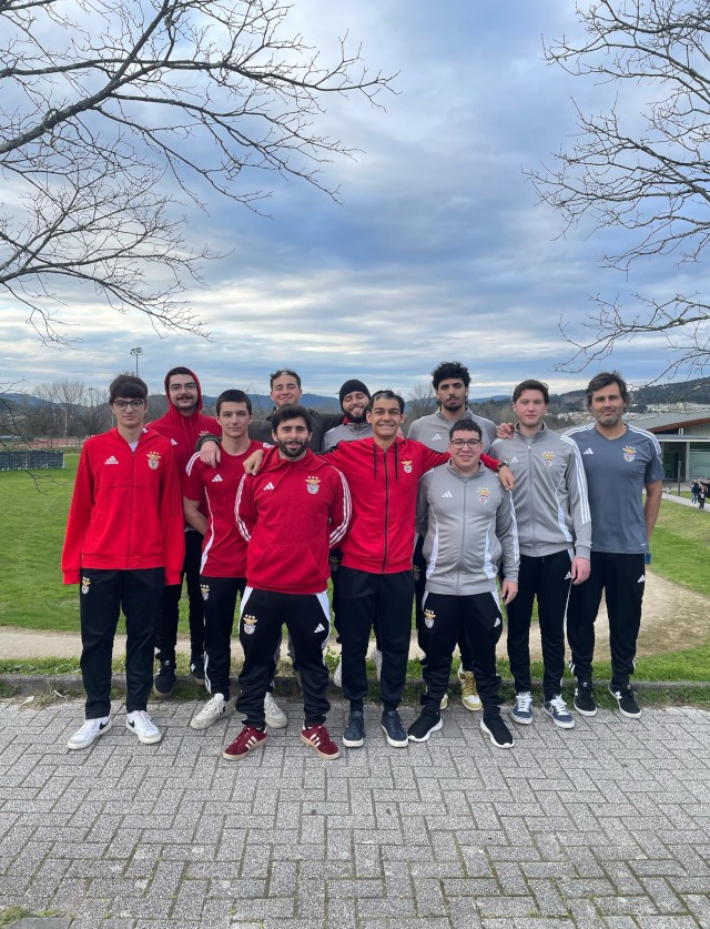 Equipa masculina de polo aqu&#225;tico do Benfica