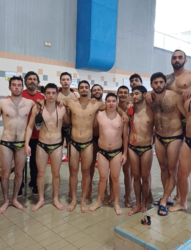 Equipa masculina de polo aqu&#225;tico do Benfica