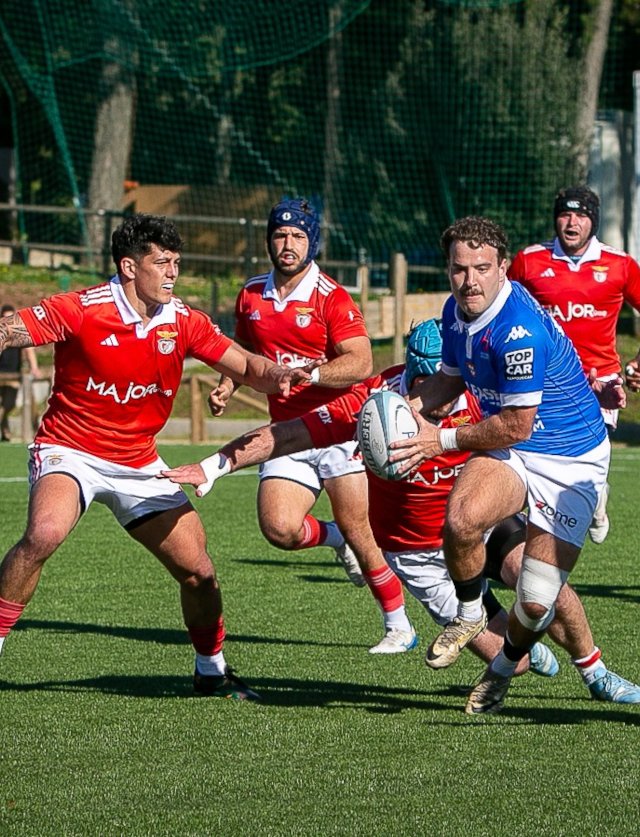 O duelo teve lugar no Belém Rugby Park