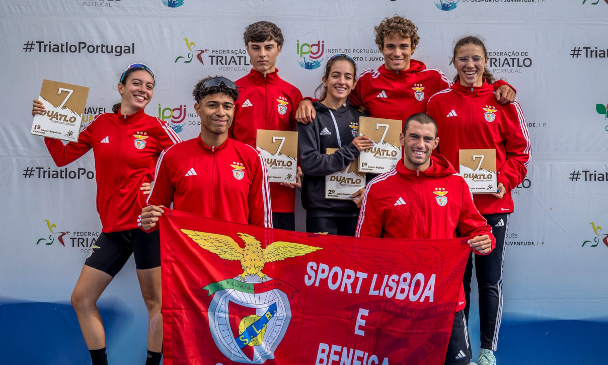 Campeões Nacionais de Clubes de Duatlo Masculino e Feminino