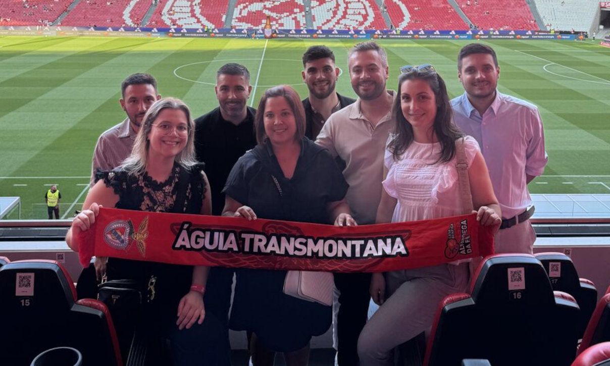 Casa Benfica Alfândega da Fé no Benfica-Tondela