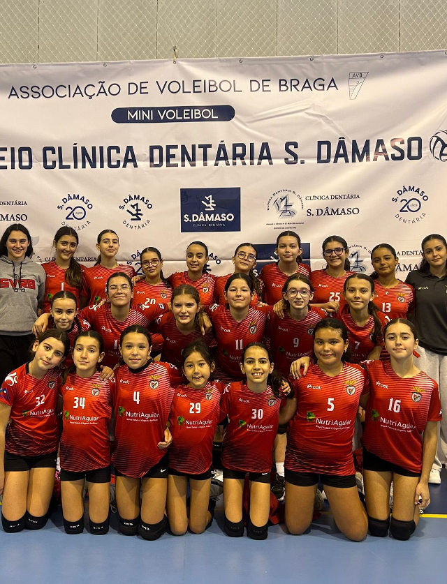 II Torneio de Voleibol Minis B AV Braga | Sport Vila Real e Benfica