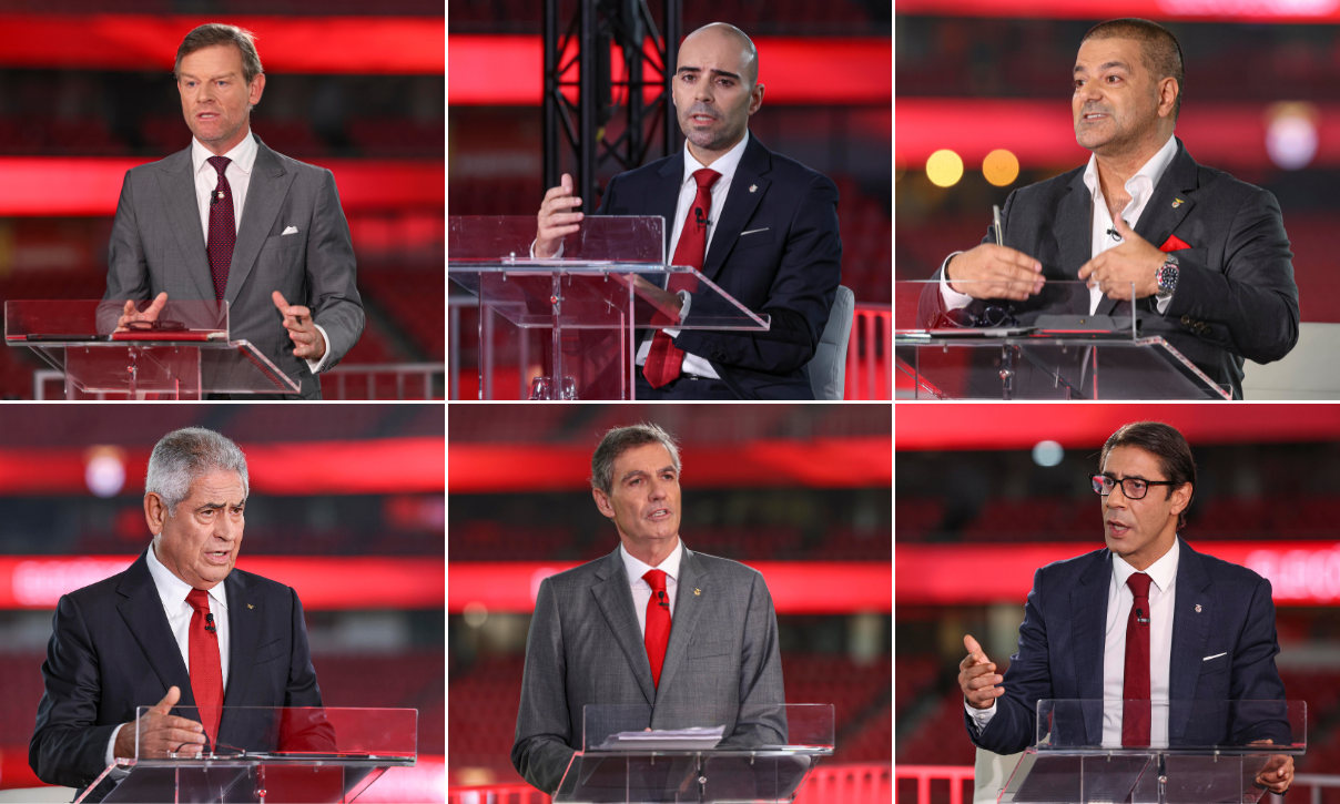 Eleições 2025: debate dos candidatos à presidência da Direção do Benfica