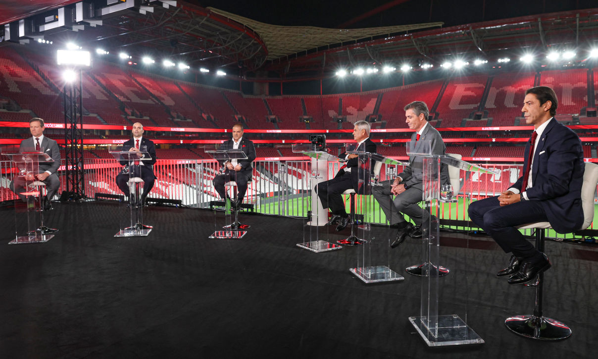 Eleições 2025: debate dos candidatos à presidência da Direção do Benfica