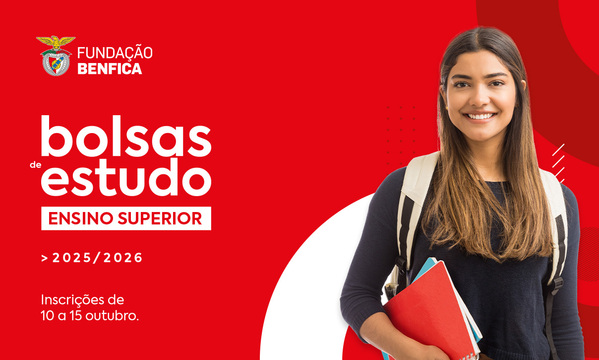 Bolsas de estudo Funda&#231;&#227;o Benfica