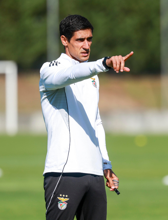Ivan Baptista, treinador da equipa feminina de futebol do Benfica