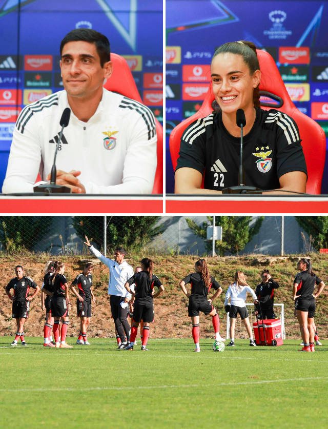 Ivan Baptista e Diana Gomes projetaram o Juventus-Benfica