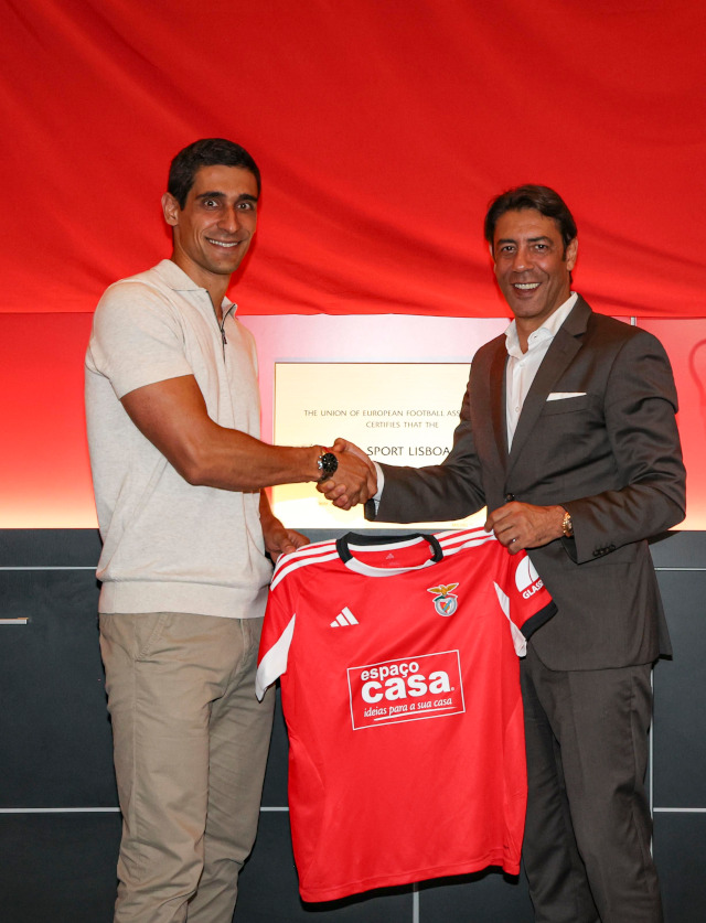 Ivan Baptista com o Presidente Rui Costa