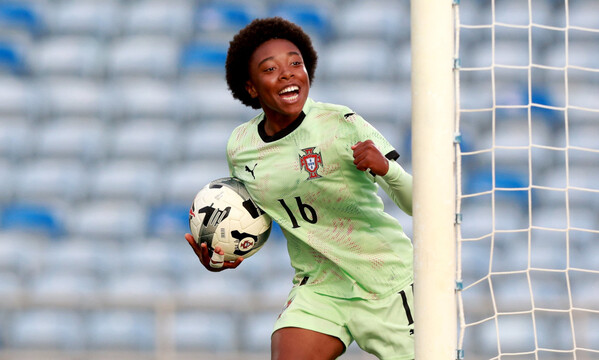 Cristina Fernandes marcou pela Sele&#231;&#227;o Sub-19