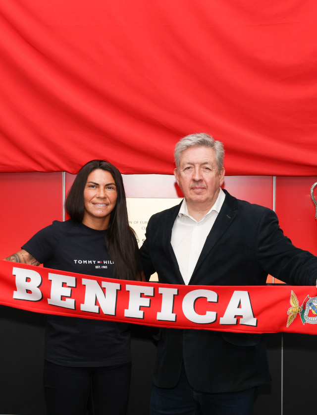 Ana Borges e o vice-presidente Fernando Tavares