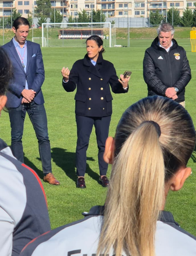 M&#243;nica Jorge foi apresentada ao grupo de trabalho pelo Presidente Rui Costa