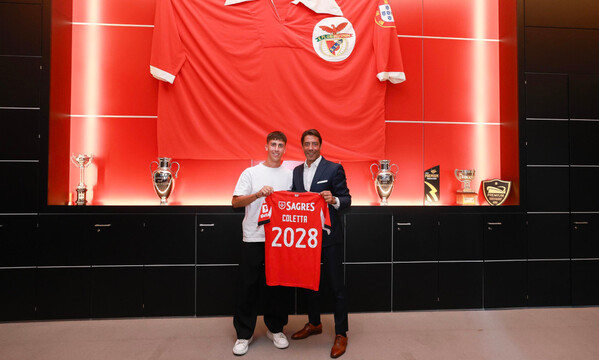Federico Coletta com o Presidente Rui Costa