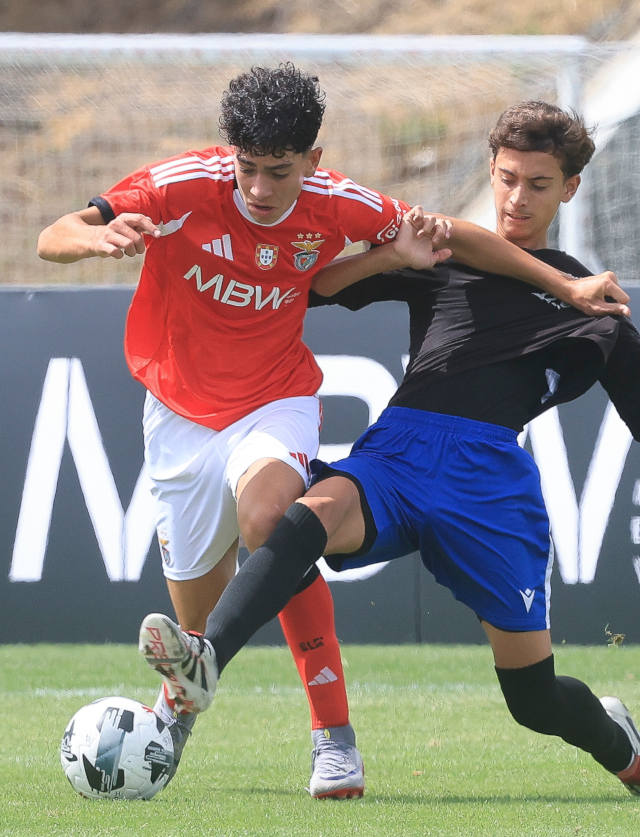 Luca Moraes inaugurou o marcador em Santar&#233;m