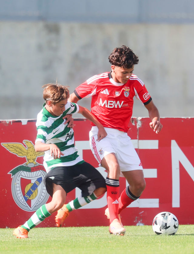 Jesus Aquino marcou o golo do Benfica