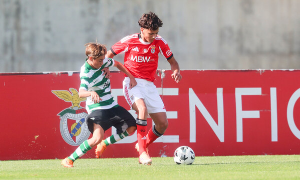 Jesus Aquino marcou o golo do Benfica