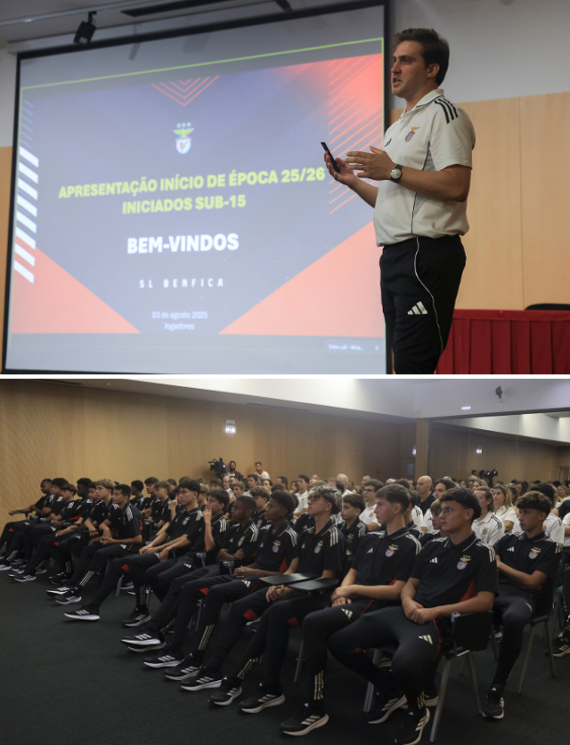 Apresenta&#231;&#227;o teve lugar no audit&#243;rio do Museu Benfica – Cosme Dami&#227;o