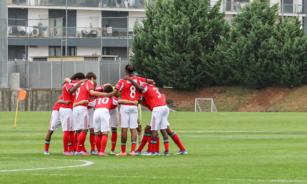 A equipa de Sub-17 do Benfica venceu mais uma partida