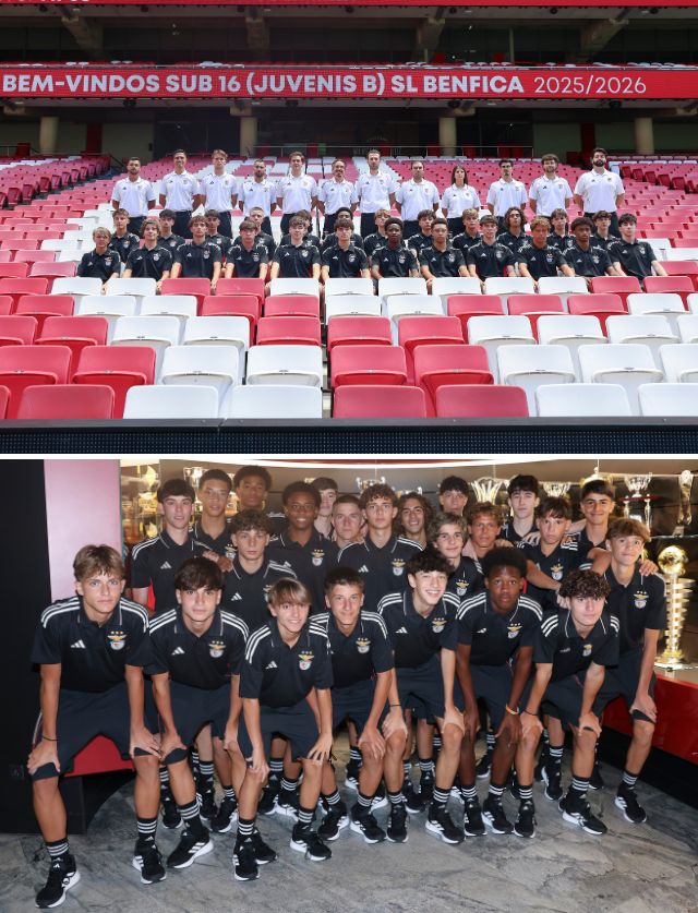 Apresenta&#231;&#227;o oficial da equipa de Juvenis B do Benfica