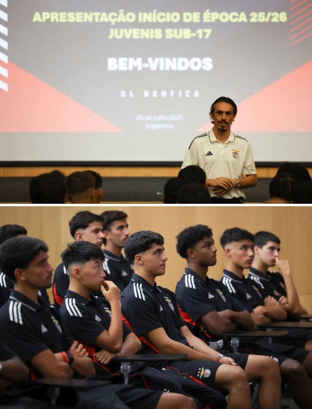 A apresenta&#231;&#227;o oficial decorreu no audit&#243;rio do Museu Benfica – Cosme Dami&#227;o