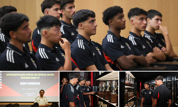 A apresenta&#231;&#227;o oficial decorreu no audit&#243;rio do Museu Benfica – Cosme Dami&#227;o