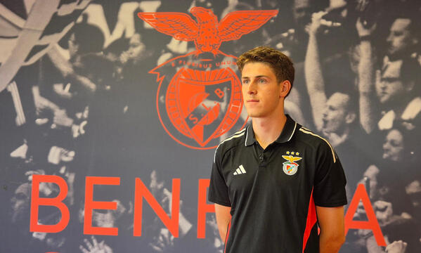 Jo&#227;o Fonseca, 19 anos, um dos capit&#227;es do Benfica B