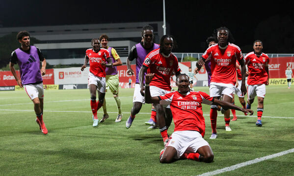 A festa encarnada no Benfica Campus