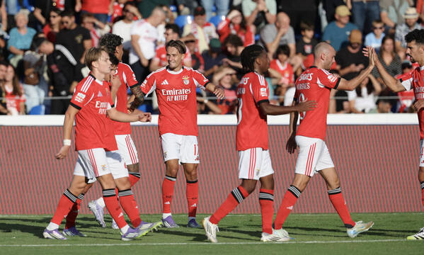 Festejos do Benfica