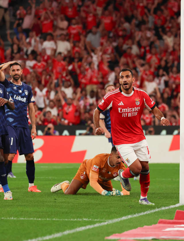 Pavlidis marcou o golo do Benfica