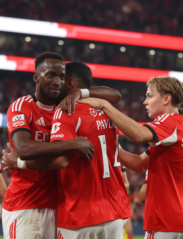 Festejos do Benfica