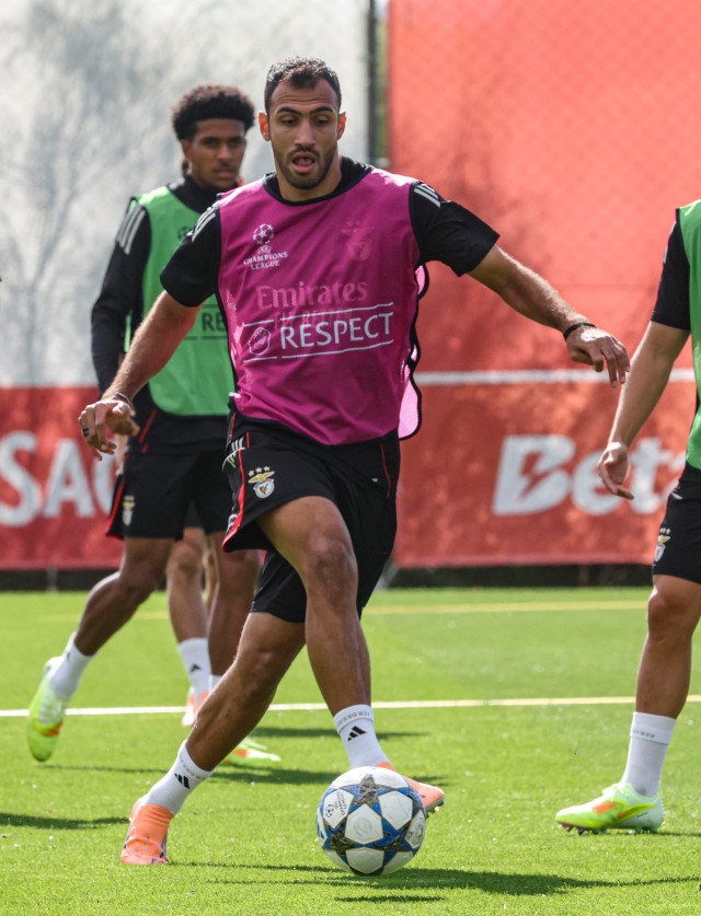 Training at Benfica Campus