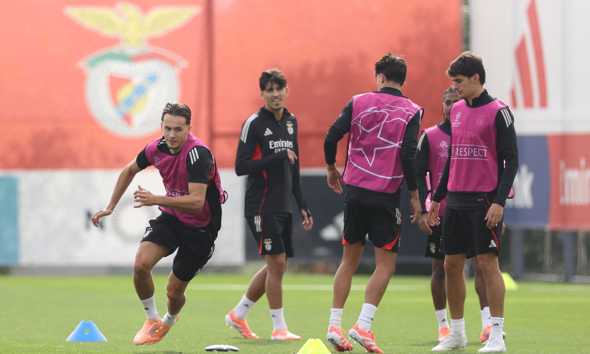 Treino do Benfica